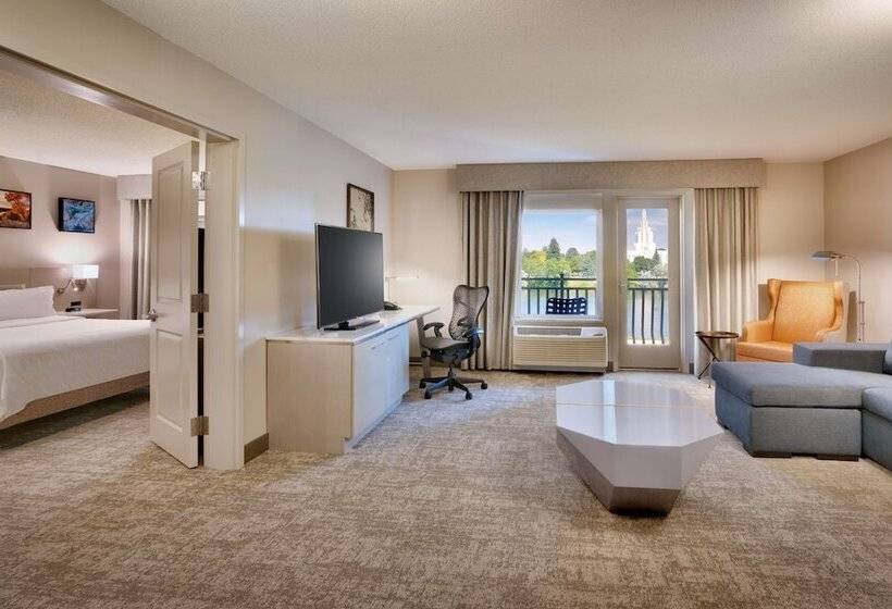 Люкс Вид на Реку, Hilton Garden Inn Idaho Falls