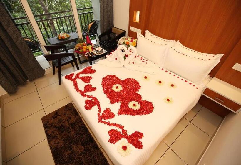 带阳台的豪华间, Amuse Vista Resorts And Spa
