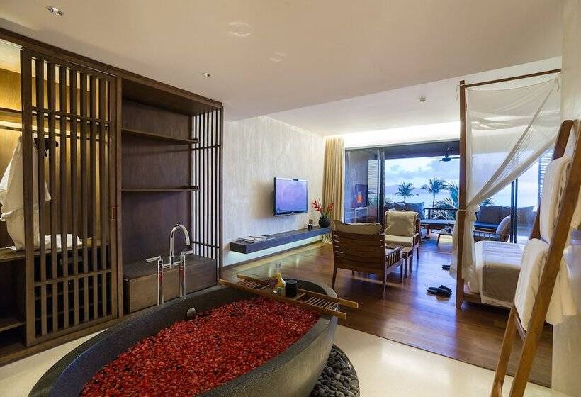 اتاق استاندارد با چشم‌انداز دریا, Hansar Samui Resort & Spa   Sha Extra Plus