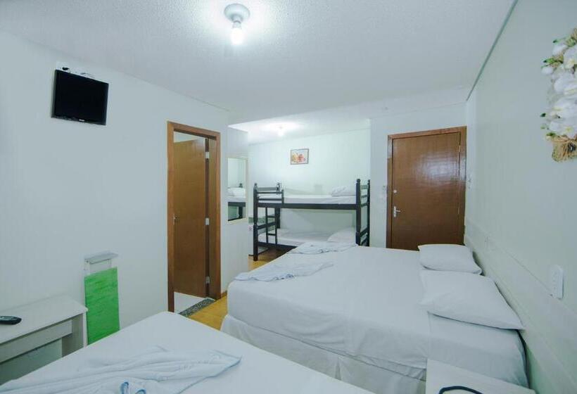 Семейный Номер Совместный Санузел, Pousada Iguassu Charm Suites