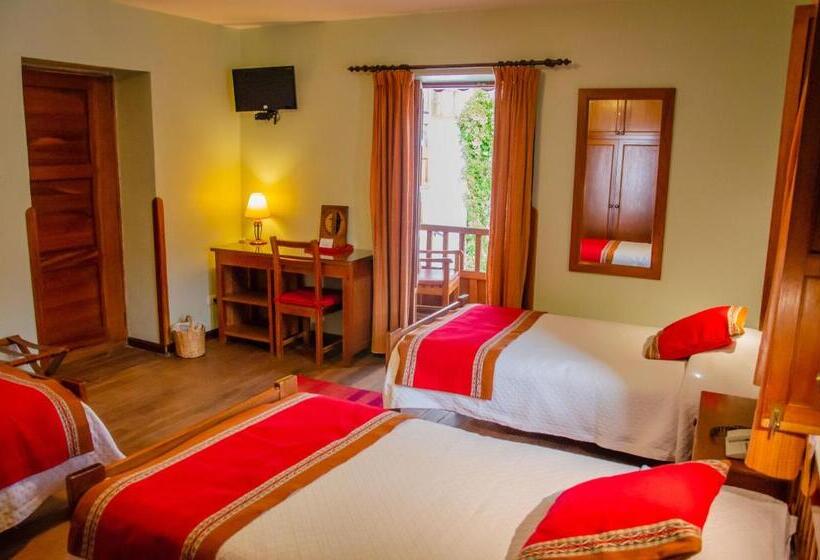 اتاق استاندارد سه تخته با چشم‌انداز باغ, Eco Hotel Pension Alemana