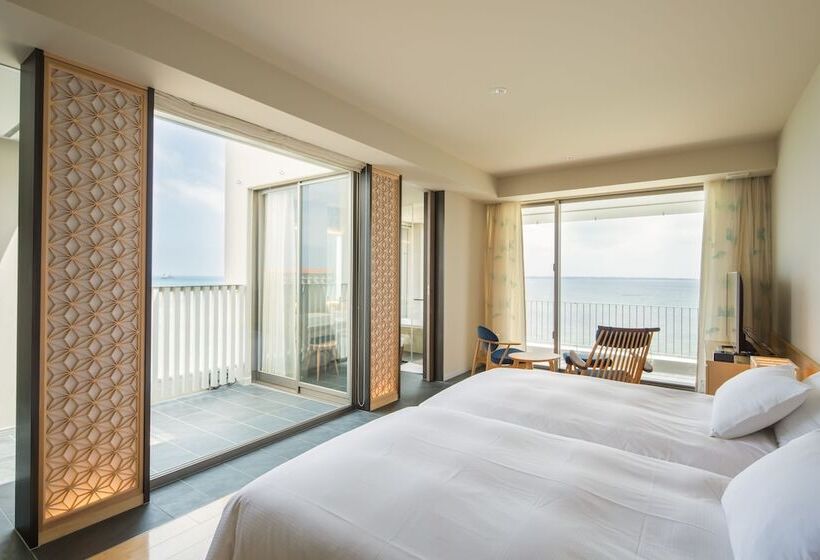 اتاق استاندارد با چشم‌انداز دریا, Beach Hotel Sunshine Ishigakijima