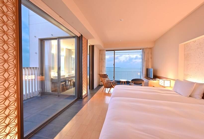 اتاق استاندارد با چشم‌انداز دریا, Beach Hotel Sunshine Ishigakijima
