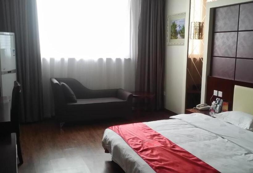 Люкс Повышенной Комфортности, Thank Inn Chain Hotel Jiangsu Yangzhou Jiangdu District Daqiao Town