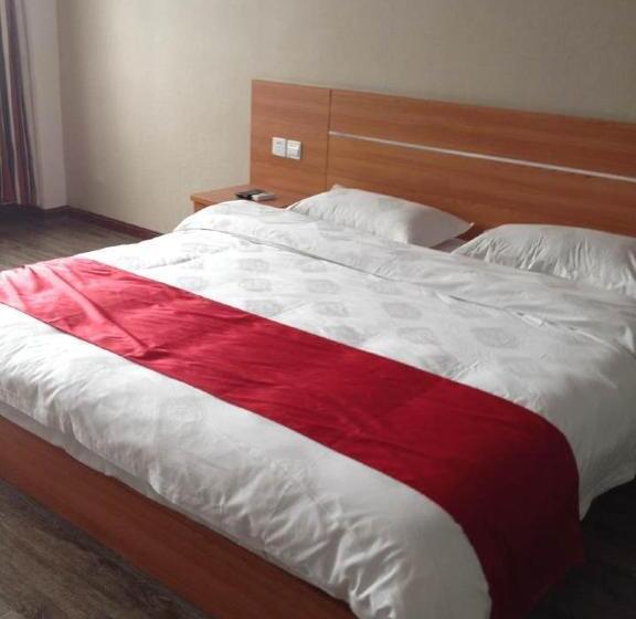 Номер Superior, Thank Inn Chain Hotel Jiangsu Yangzhou Jiangdu District Daqiao Town