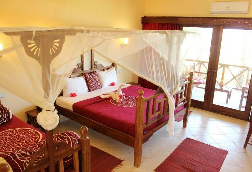 اتاق استاندارد با چشم‌انداز باغ, Uroa Bay Beach Resort