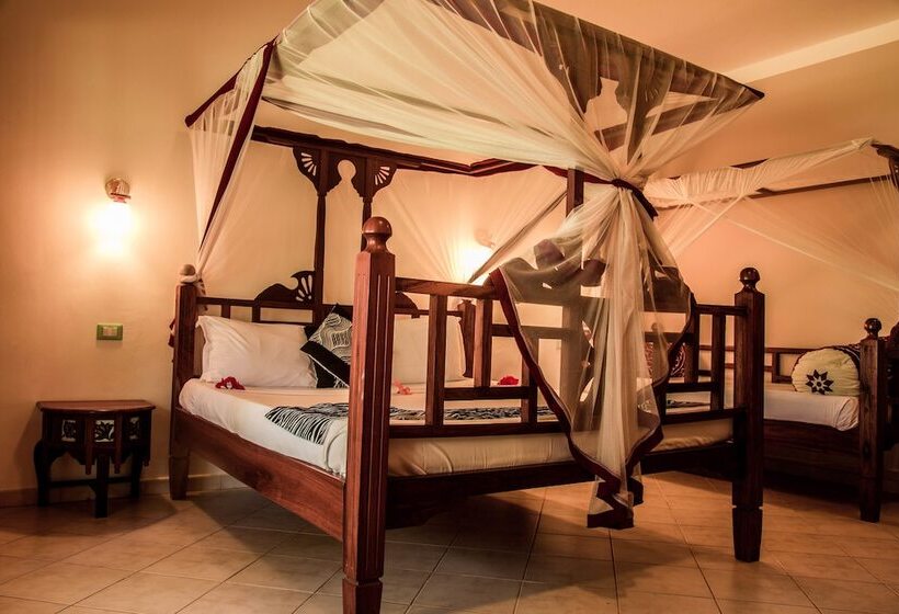 اتاق استاندارد سه تخته با چشم‌انداز باغ, Uroa Bay Beach Resort