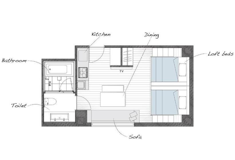 Quarto Familiar, 41pieces Sapporo
