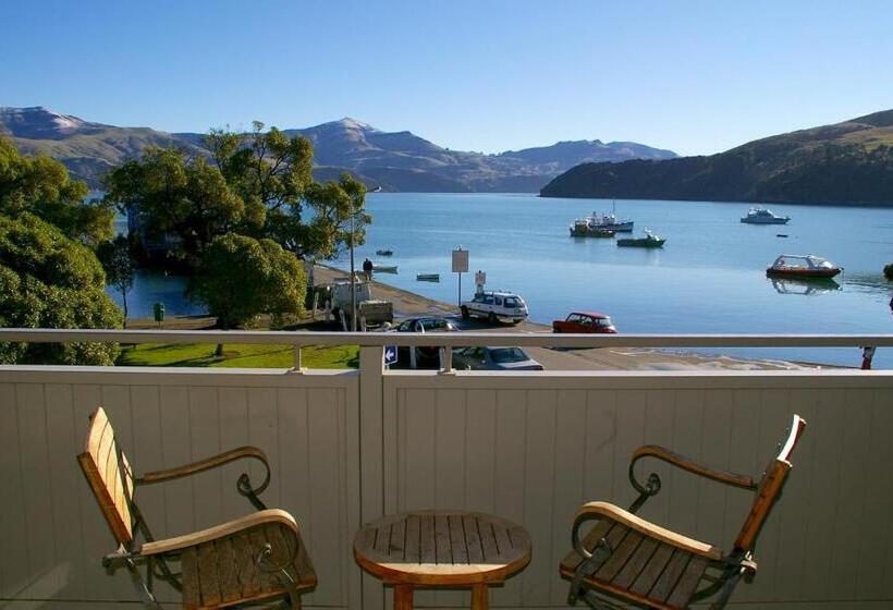 1침실 펜트하우스 아파트, Akaroa Village Inn