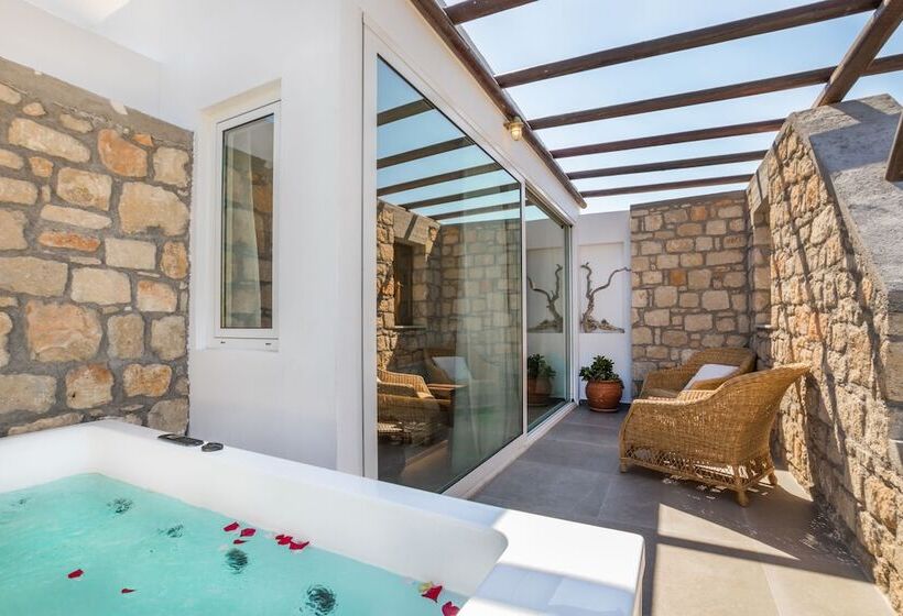 סוויטת אקזקיוטיב נוף לים, Aegean Village Beachfront Resort