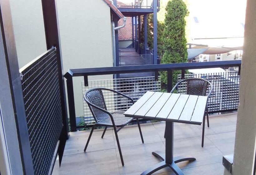 발코니 스탠다드 싱글 룸, Eventhotel ö   Cappuccino