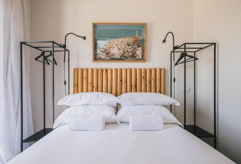 اتاق استاندارد با چشم‌انداز دریا, Mute Hostel Porto Covo