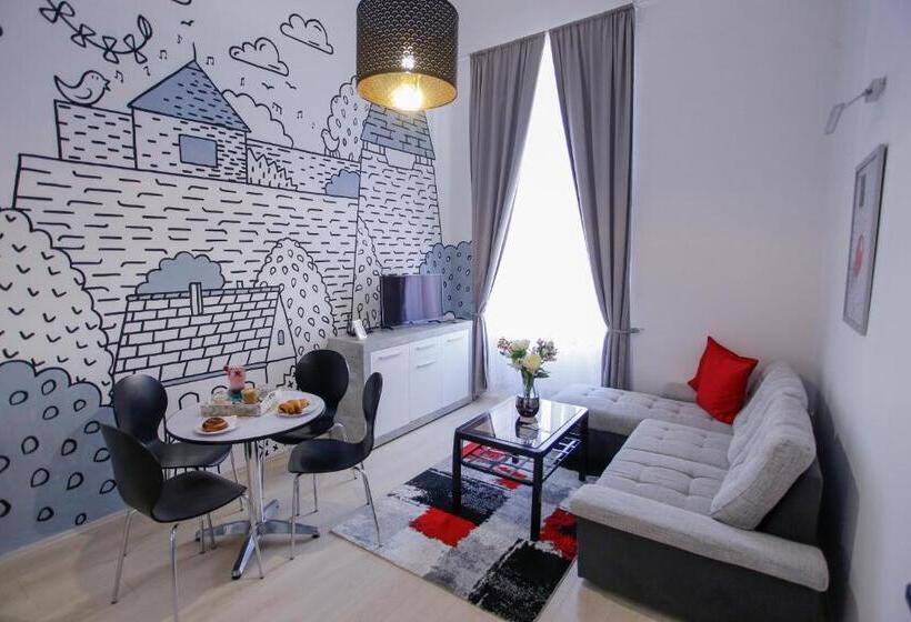 آپارتمان دوبلکس 1 خوابه, Uránia Apartmanház