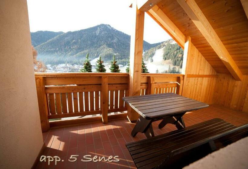 Апартаменты 1 Спальня, Alp Residence Pelegrin