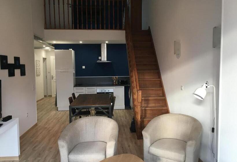 آپارتمان 1 خوابه با چشم‌انداز باغ, La Cathare Appartement