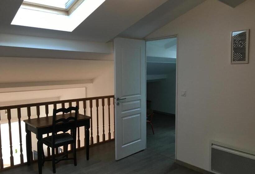 آپارتمان 1 خوابه با چشم‌انداز باغ, La Cathare Appartement