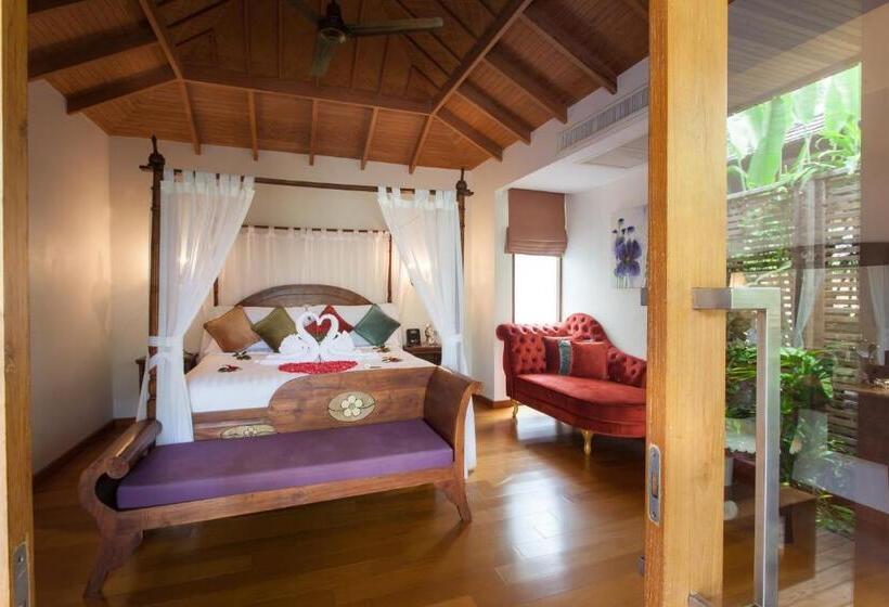 ویلای یک اتاق خوابه با استخر شنا, Tango Luxe Beach Villa, Koh Samui
