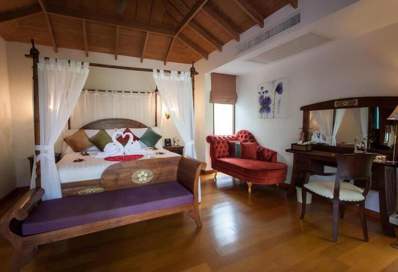 ویلای یک اتاق خوابه با استخر شنا, Tango Luxe Beach Villa, Koh Samui