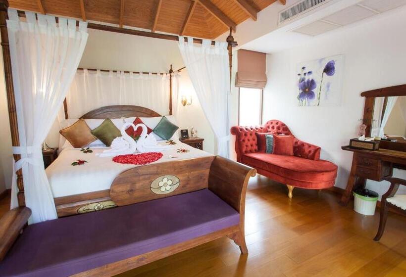 ویلای یک اتاق خوابه با استخر شنا, Tango Luxe Beach Villa, Koh Samui