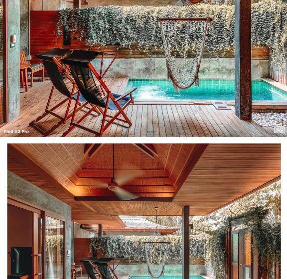 ویلای یک اتاق خوابه با استخر شنا, Tango Luxe Beach Villa, Koh Samui
