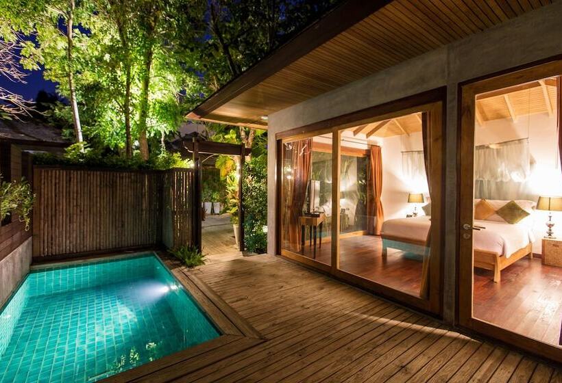 ویلای یک اتاق خوابه با استخر شنا, Tango Luxe Beach Villa, Koh Samui