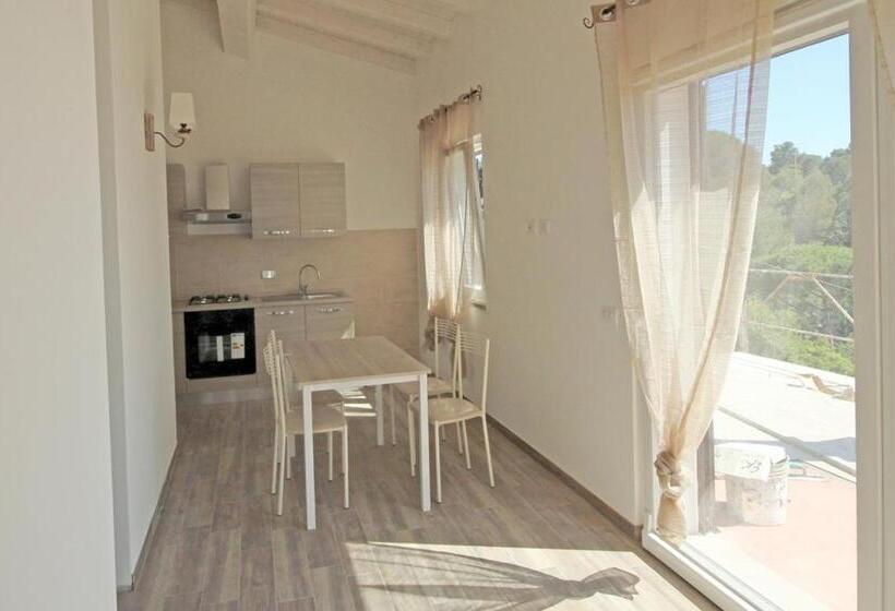 آپارتمان 1 خوابه با تراس, Villa Artemide