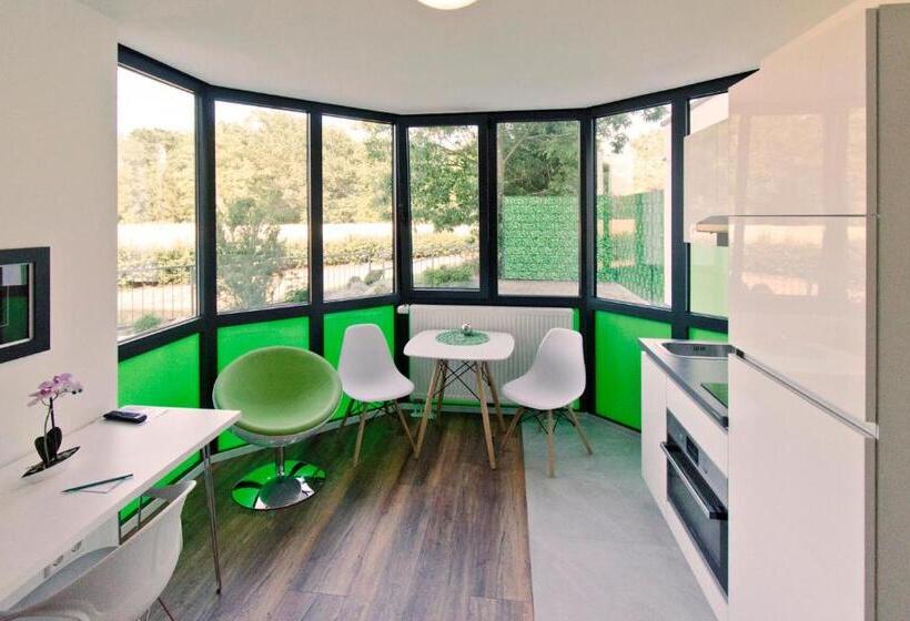 آپارتمان راحتی 1 خوابه, Eco Smart Apartments Nurnberg Sud
