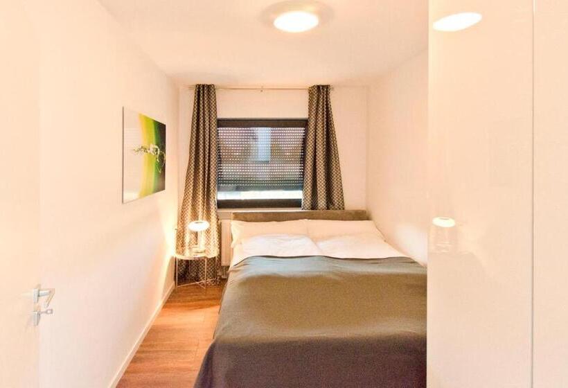 آپارتمان راحتی 1 خوابه, Eco Smart Apartments Nurnberg Sud
