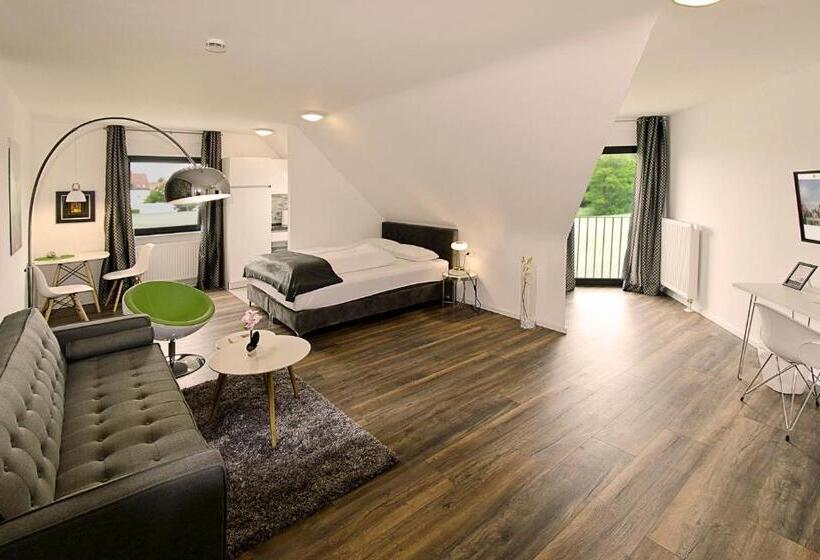 آپارتمان راحتی 1 خوابه, Eco Smart Apartments Nurnberg Sud