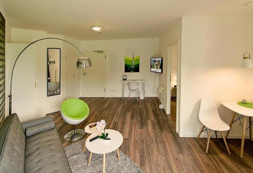 آپارتمان لوکس 1 خوابه, Eco Smart Apartments Nurnberg Sud