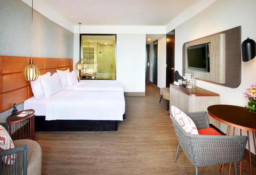 디럭스 룸 바다 전망, Pullman Bali Legian Beach