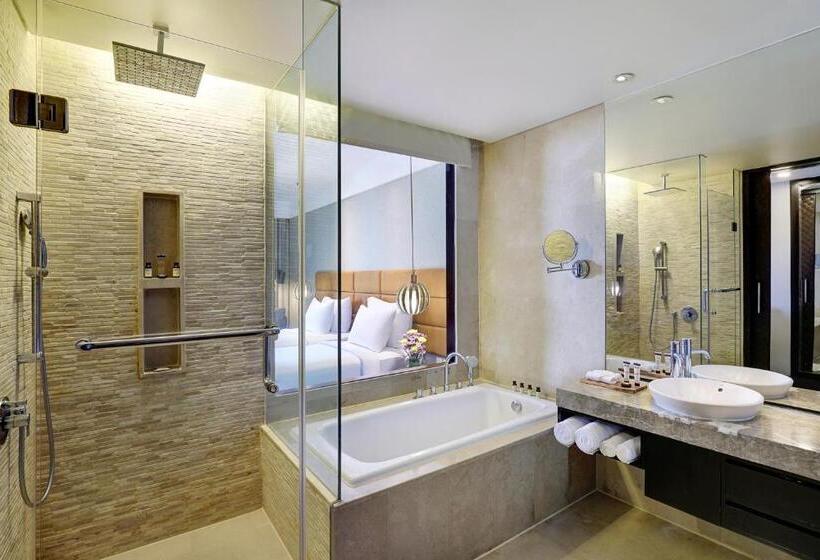 디럭스 룸 가든 전망, Pullman Bali Legian Beach
