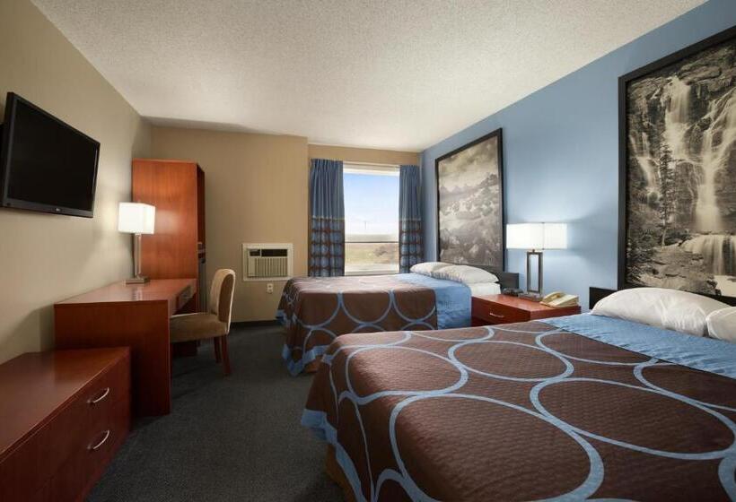 Номер Стандарт 2 Двуспальные Кровати, Super 8 By Wyndham Sherwood Park/edmonton Area