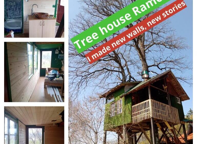 خانه 1 خوابه, Tree House Ramona & Fairytale Wooden House By Ljubljana