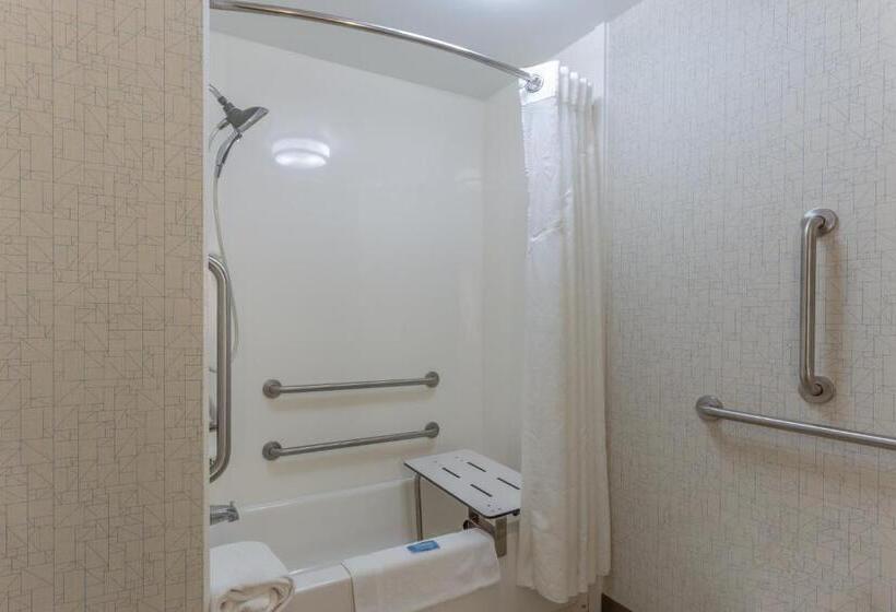 Номер Стандарт Кровать Кинг Адаптированный для Инвалидов, Holiday Inn Express   Indianapolis   Southeast, An Ihg