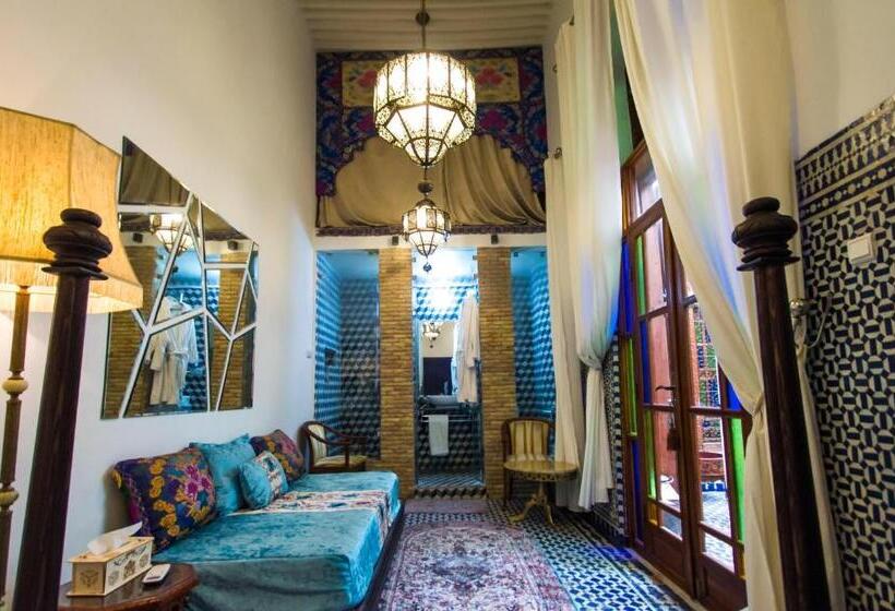 اتاق لوکس سه تخته, Riad 53 Fes   Luxury Oasis