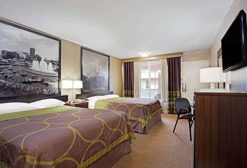 Номер Стандарт 2 Двуспальные Кровати, Super 8 By Wyndham Oklahoma/frontier City