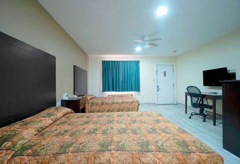 Номер Стандарт 2 Двуспальные Кровати, Texas Inn San Benito Near Harlingen