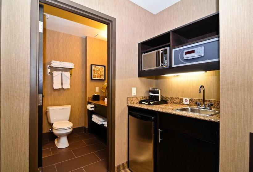 キングサイズベッドのスタンダードルーム, Best Western Premier Freeport Inn Calgary Airport