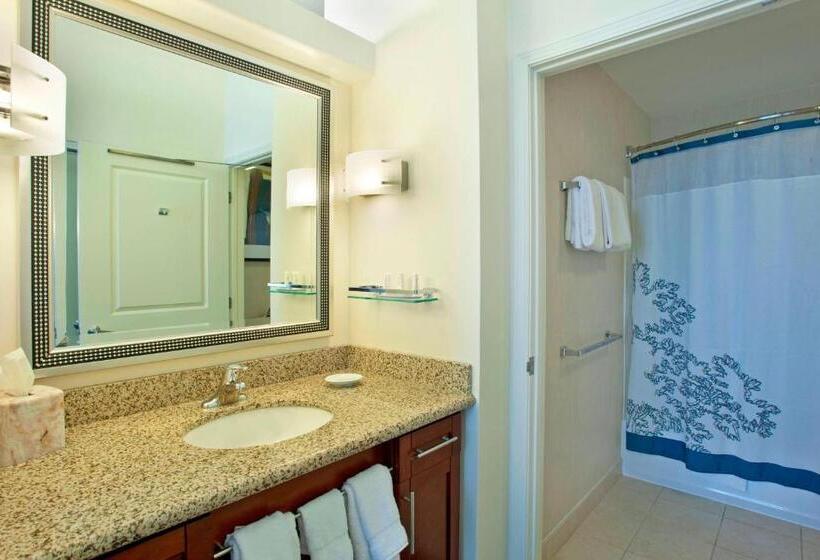 침실 2개 스위트, Residence Inn Baltimore Hunt Valley
