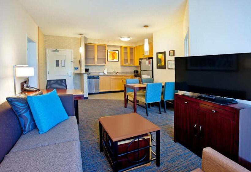 침실 2개 스위트, Residence Inn Baltimore Hunt Valley