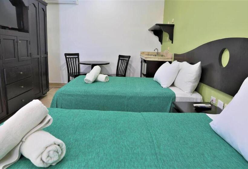 اتاق استاندارد با 2 تخت دوبل, Colonial Playa Del Carmen