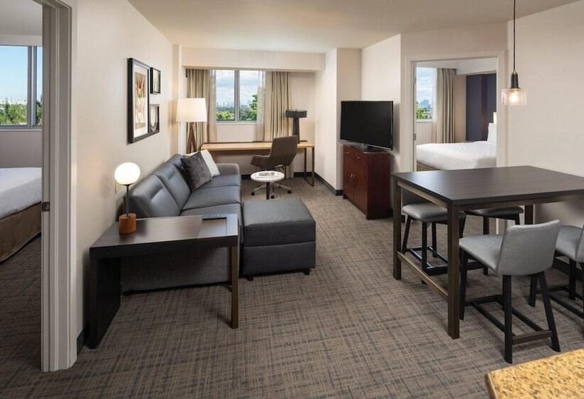 带2个卧室的套房, Residence Inn By Marriott Miami Airport
