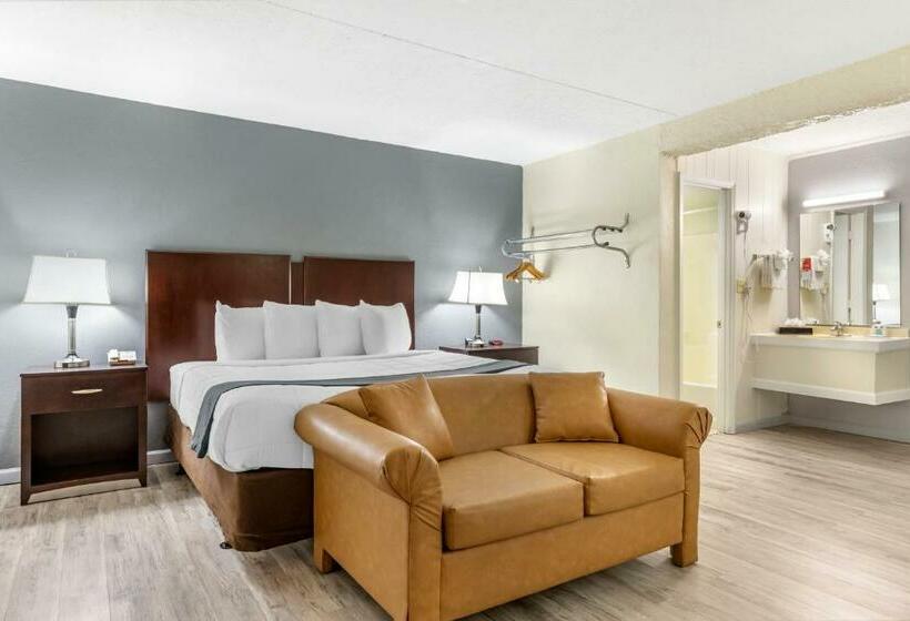 חדר יחיד נוף בריכה, Econo Lodge Of Conway