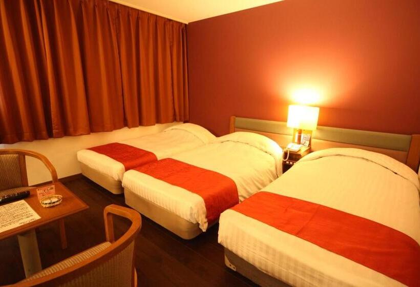 Economy Quadruple Room, Naturwald Furano