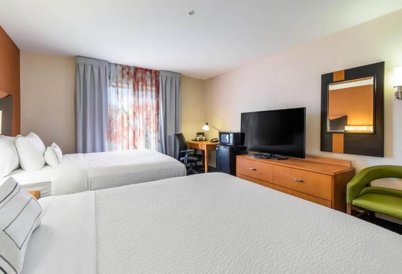 Quarto Estandar 2 Camas Casal, Fairfield Inn & Suites Columbia