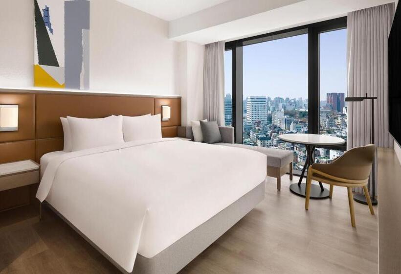 اتاق استاندارد با تخت دو نفره بزرگ, Ac Hotel By Marriott Seoul Gangnam