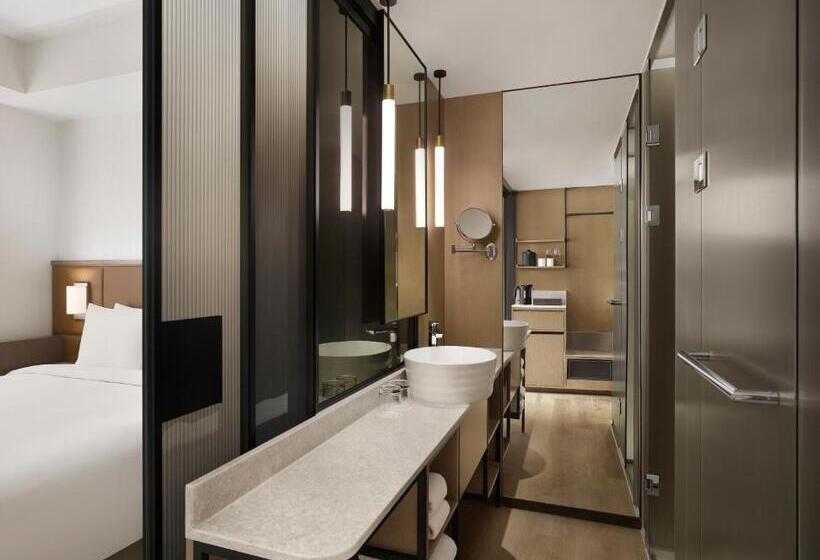 اتاق استاندارد با تخت دو نفره بزرگ, Ac Hotel By Marriott Seoul Gangnam