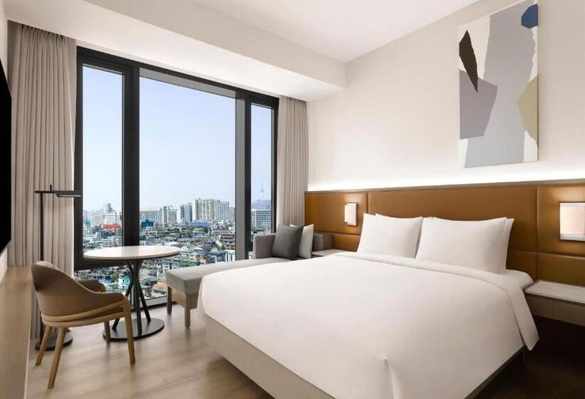 اتاق استاندارد با تخت دو نفره بزرگ, Ac Hotel By Marriott Seoul Gangnam