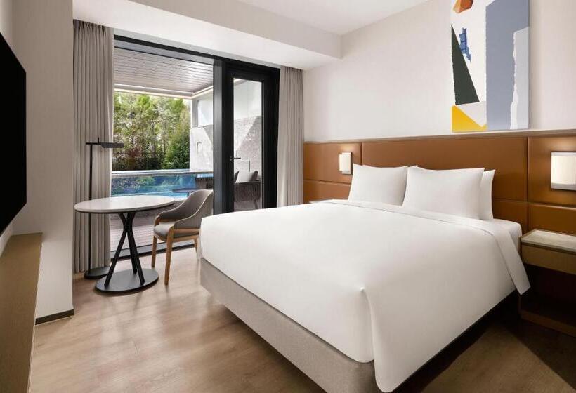 اتاق استاندارد با تخت دو نفره بزرگ, Ac Hotel By Marriott Seoul Gangnam